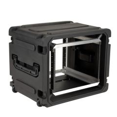 SKB 20 inch diep rollend 8U Roto Shock Mount Rack