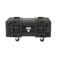 SKB rSeries Shock Rack - 4U Shock Rack - Groen - 76 cm diep - Met Wielen