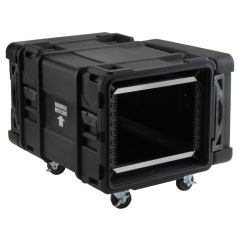 SKB 28 inch diep 8U Roto Shock Rack